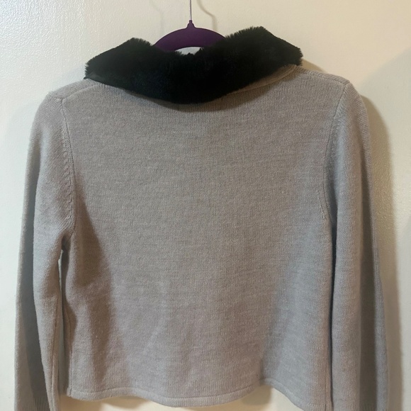 SAG HARBOR grey cardigan - Picture 2 of 2